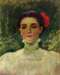 Portrait Of Maggie Wilson — Frank Duveneck