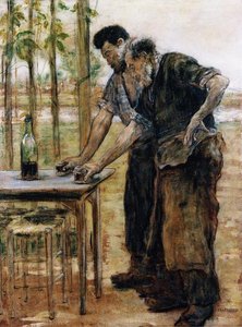 Blacksmiths Taking A Drink — Jean-françois Raffaelli