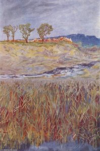 Landscape On The Unstrut — Max Klinger