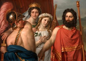 The Anger Of Achilles — Jacques-louis David