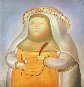 Sainte Rose De Lima — Fernando Botero
