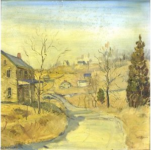 Bucks County Landscape — Walter Emerson Baum