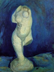 Plaster Statuette Of A Female Torso — Vincent Willem Van Gogh