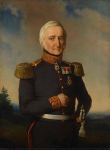 Huibert Gerard Baron Nahuys Van Burgst (1782-1858). Lid Van De Raad Van Nederlands Oost Indië, In Het Uniform Van Generaal-majoor Titulair, Bastiaan De Poorter, 1852 — Bastiaan De Poorter
