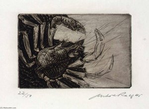 Horseshoe Crab, From The Portfolio, Reign Of Claws — Andre Racz