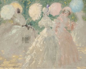 The umbrellas