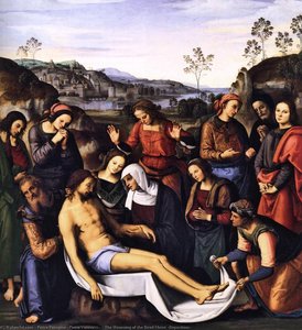 The Mourning Of The Dead Christ (deposition) — Pietro Perugino (pietro Vannucci)