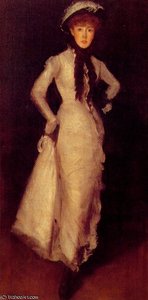 Arragnement In White And Black — James Abbott Mcneill Whistler, Aesthetic Impressionism