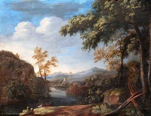 Landscape with a River and Figures