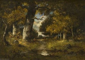 Woodland Scene — Narcisso Díaz De La Peña