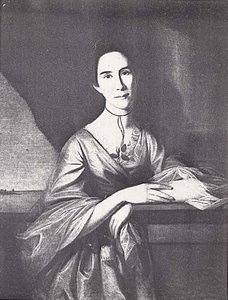 Portrait Of A Woman, (painting) — Charles Willson Peale