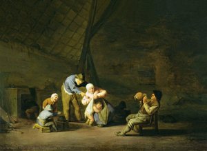 Quarrel — Adriaen Van Ostade