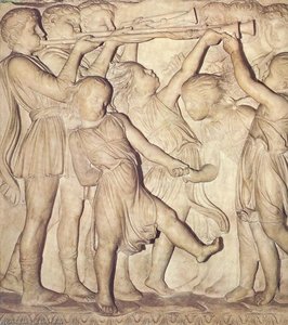 Cantoria: First Top Relief — Luca Della Robbia