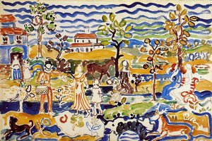 Decorative Composition — Maurice Brazil Prendergast