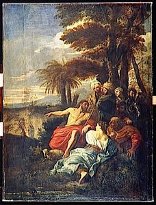 SAINT JEAN BAPTISTE PRECHANT DANS LE DESERT