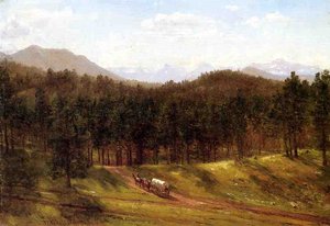 A Mountain Trail, Colorado — Thomas Worthington Whittredge