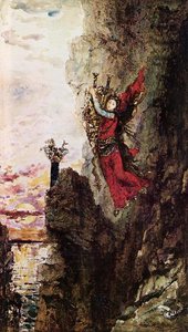 Sappho Leaping Into The Sea — Gustave Moreau