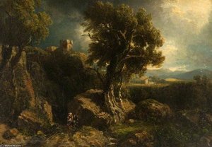 A Stormy Day — William Havell