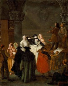 The Quack Doctor — Pietro Longhi, Venetian Rococo