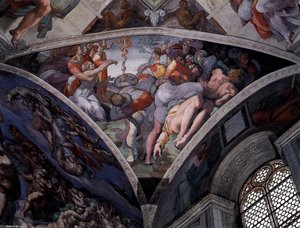 The Brazen Serpent — Michelangelo Buonarroti