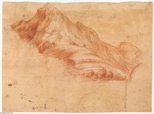 Landscape With Mountains — Tanzio Da Varallo, Baroque