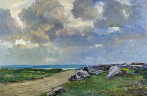 Seascape with Two Women