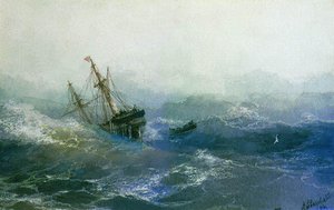 The Shipwreck (9) — Ivan Konstantinovich Aivazovsky