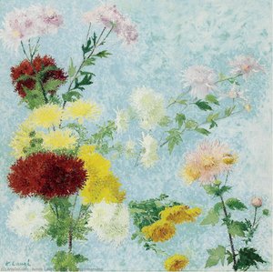 Study Of Chrysanthemums — Achille Laugé
