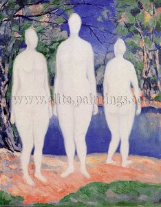 Female Bathers — Kazimir Malevich