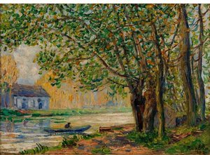 Effets De Soleil Au Bord Du Loing — Francis Picabia
