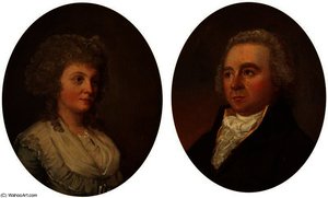 Mr Threlfall And Mrs Ann Threlfall — George Romney