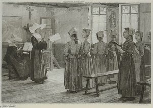 The Singing Lesson — Walter Gay