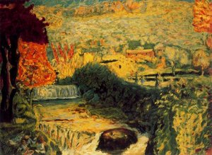 The Cascades — Pierre Bonnard, Post-impressionism