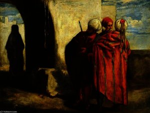 A Persian Group — William James Müller, Orientalist