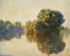 The Seine Near Giverny 1 — Claude Monet