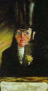 Portrait Of Mr. Pancraci, Circa 1919 — Salvador Dalí