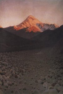 The Mount Kazbek — Vasily Vasilevich Vereshchagin