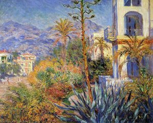 Villas At Bordighera — Claude Monet