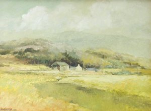 Farm Buildings On The Upper Cairn — Hugh Mcneil Mcintyre