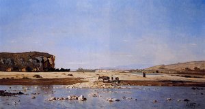 Scene On The Durance — Paul Camille Guigou