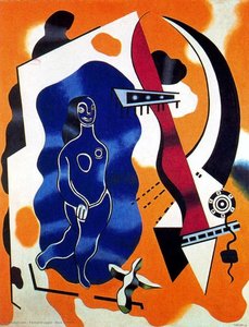 Blue Dancer — Fernand Léger, Modernist