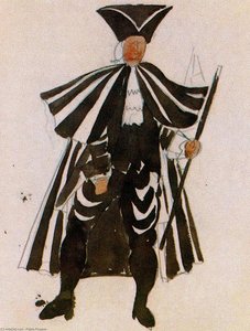 'costume Design For Ballet ''tricorne''' — Pablo Picasso