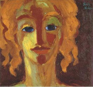 Auburn Girl — Emile Nolde