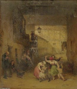 Wollenberg - Entrance To A Courtyard — George Jones