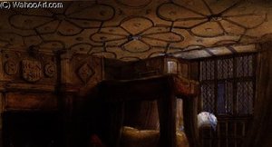 Jacobean Interior — Thomas Charles Leeson Rowbotham