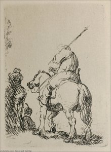 A Man on Horesback