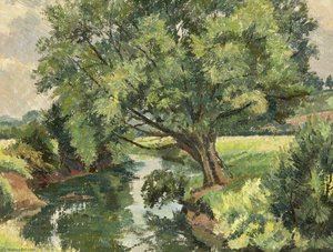 A Willow on the River Lugg