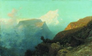 Mist In The Mountains. Caucasus. — Lef Feliksovich Lagorio