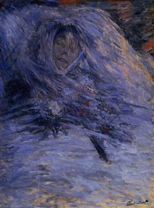Camille Monet On Her Deathbed — Claude Monet, Impressionism
