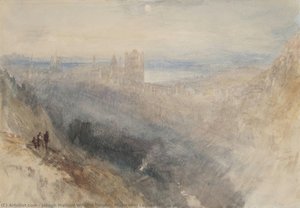Moon Over Lausanne — Joseph Mallord William Turner